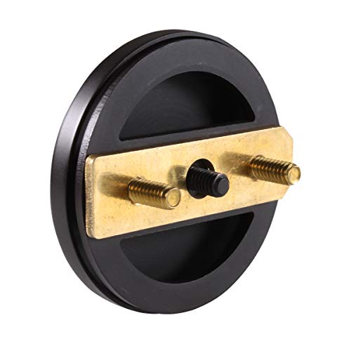 Westbrass Mushroom Tip-Toe Tub Trim Set with Floating Faceplate, Oil Rubbed Bronze, D398RK-12 - color: Oil Rubbed Bronze, size: 1 Pack