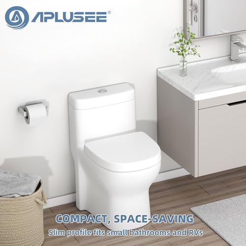 APLusee Toilet Paper Holder Brushed Nickel 304 Stainless Steel, Heavy-Duty Screw Mount, Rustproof & Space Saving Holder for Stylish Bathrooms, Apartments & Compact Spaces - color: Brushed Nickel