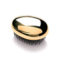 Kent PG Gold Pebble Scalp Massager Shampoo Brush and Travel Size Detangling Brush - Scalp Scrubber for Dandruff and Kids' Hair Detangler (Gold) - color: Gold
