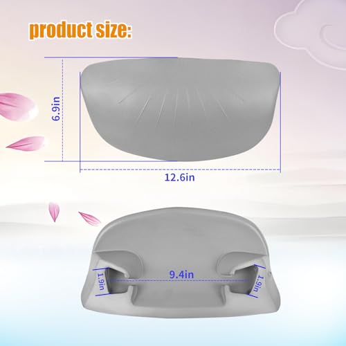 76558 74610 Hot Tub Spa Pillow Headrest Compatible with Hot Spring Pillows for Limelight Pulse Pulse DL Bolt (2012-2017), Glow Flair (2008-2017), Gleam (2013-2017) Spas Neck Cushion