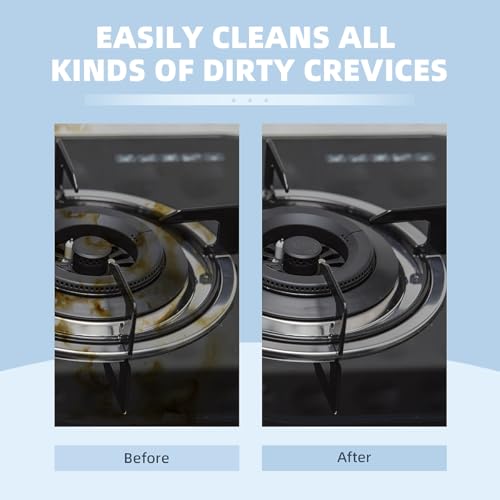TQRR 3Pcs Hard Bristle Crevice Cleaning Brush, Scrub Brush, Kitchen Sink Cleaning Brush, Grout Brush, Corner Brush Cleaning Tools for Toilet, Bathroom, Gap, Home, Household, Window (3, Black) - color: Black
