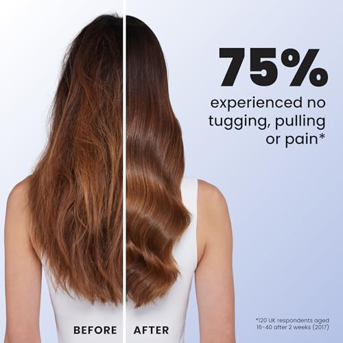 Tangle Teezer Ultimate Detangler Brush, Straight to Wavy, Sweet Lavender | Patented two-tier, regular-flex teeth reduce breakage & split ends on wet or dry hair; Shower-friendly hairbrush for all ages - color: Sweet Lavender