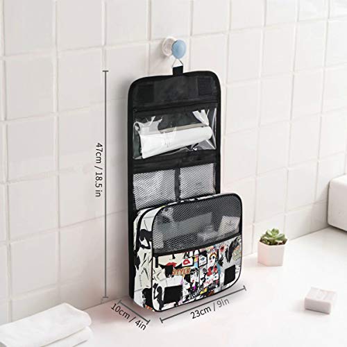 senya Hanging Travel Toiletry Bag Kit Makeup Case Cosmetics Organizer for Men Women - color: Teenage Girl
