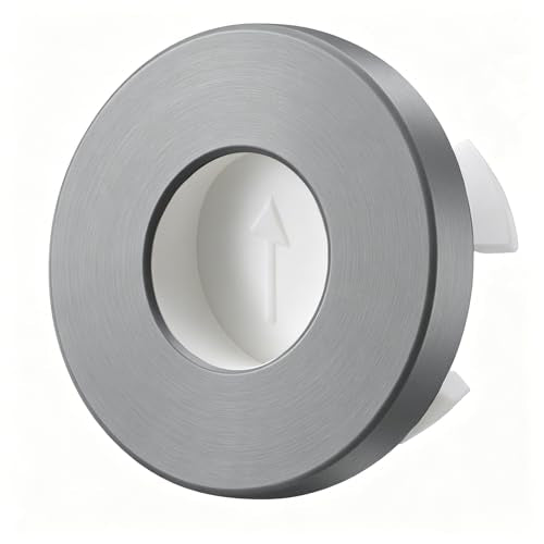 Basin Sink Overflow Ring Metal Sink Trim Overflow Cover Hole Insert Cap for Bathroom Kitchen Ceramic Sinks (Gray) - color: Gray