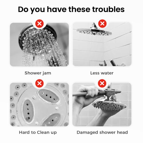 Shower Head Cleaning Brush for Small Hole, 2025 New Shower Head Cleaner Tool with Spiral Tip, Gap Hole Cleaning Brush Picks, Multifunction Tiny Brush for Nozzle Keyboard Port Crevice Sink Vent (10)