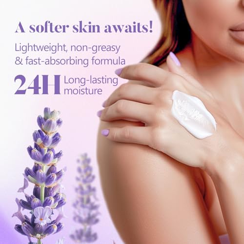 Body & Earth Bath and Body Gift Set - 8 Pcs Lavender Spa Baskets for Women, Spa Kit for Women, Birthday, Holiday, Anniversaries, Christmas Gifts for Her, Mom, Wife, Girlfriend