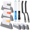 Palksky Window Track Cleaner Set, Window Groove Cleaning Brush Tools, 7 Pieces