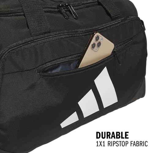 adidas Defender 5 Duffel Bag for Sports, Gym and Travel, Black, OSFA - color: Black, style: Small (42l)