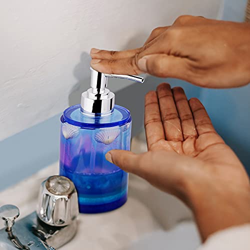NiArt 5PCS Polished Chrome Plastic Soap Dispenser Bottle Replacement Pumps for DIY Resin Casting Mold, Rustproof Standard 28/400 26-28mm/1.02-1.10in Neck Bottles Essential Oil/Shampoo/Hand Soap/Lotion