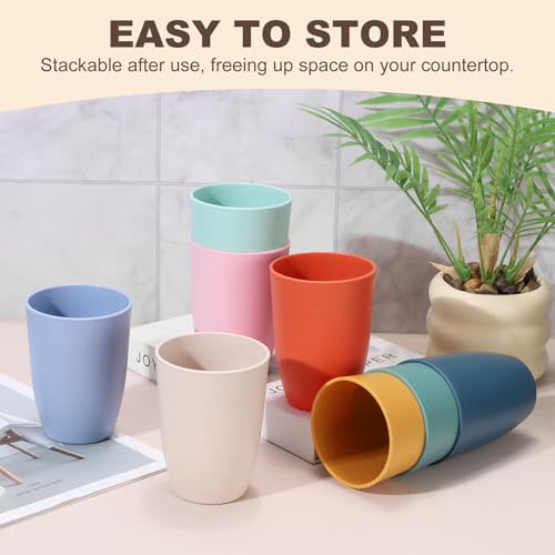 uxcell 2 Pcs Simple Toothbrush Cup, 3 x 3 x 4.1 Inch Bathroom Tumbler Reusable Plastic Cup Set for Storing Toothpaste Toothbrushes Combs Water Beverages, Yellow - color: Yellow
