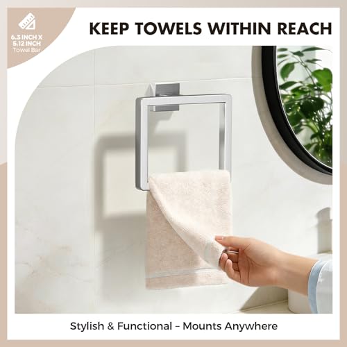 10-Pieces Brushed Nickel Bathroom Accessories Set, Stainless Steel Bathroom Hardware Set, Towel Racks for Bathroom Wall Mounted 24 Inch Bath Towel Bar Set. - color: Brushed Nickel, size: 24inch 10 Pieces