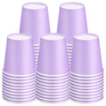 3 oz Disposable Paper Cups, 50 Pack Bathroom Cups Mouthwash Cups | Small Paper Cups, Mouthwash Cup Espresso Cup for Party, Bathroom and Office (Purple) - color: Purple, size: 50 Count