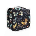 MNSRUU Hanging Toiletry Bag Gothic Skull Cat Bat Travel Makeup bag for Toiletries Portable Travel Toiletry Organizer Cosmetic Bags with Hanging Hook - color: Skull I 4212