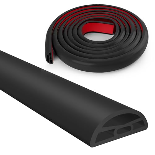 Silicone Shower Water Dam Stopper,Self-Adhesive Collapsible Splash Guard for Wet Dry Separation,Walk-in Shower Edge Seal Strip,Multi-Use Water Barrier for Bathroom,Kitchen Sink (Black, 118inch) - color: Black