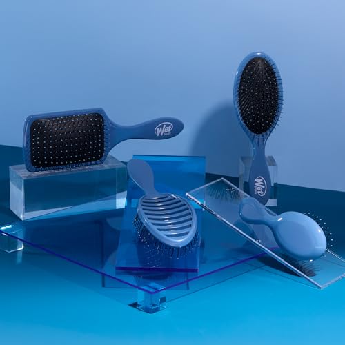Wet Brush Original Detangler Hair Brush, Elemental Blue, Ultra-Soft IntelliFlex Bristles, Detangling Bristles Glide Through Tangles (Wet Dry & Damaged Hair), Women & Men - color: Elemental Blue, size: 1 Count (Pack of 1)