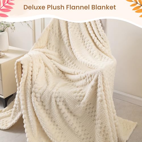 Birthday Gifts for Women, Personalized Self Care Gift Basket with 50"x60" Flannel Blanket, Spa Gift Set for Mom, Sister, Friend, Wife, Coworker, Thinking of You Care Package - color: Beige-12 Pc