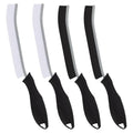 Toilet Brush, 4 Pcs Bathroom Cleaning Brush, Gap Scrub Brush with Hanging Hole, Multifunctional Hard Bristle Crevice Cleaning Brush, Cleaner Tools for Sinks, Tub, Shower, Tile, Toilet Seat (4, Black) - color: Black