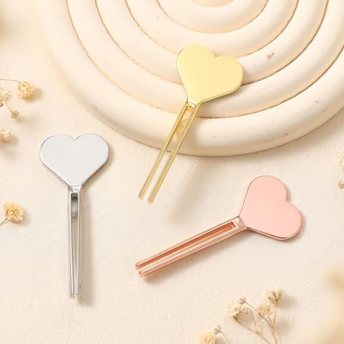 3 Pcs Toothpaste Squeezer Key, Stainless Steel Tube Squeezer | Hand Cream Toothpaste Roller Key, Bathroom Cosmetic Accessories