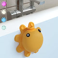 Bathroom Bathtub Overflow Drain Cover- Silicone Bath Tub Drain Cover, Tub Overflow Drain Stopper with Suction Cup Seal, Adds Inches of Water for Deeper Bath, Bathroom Accessories, Yellow - color: Yellow