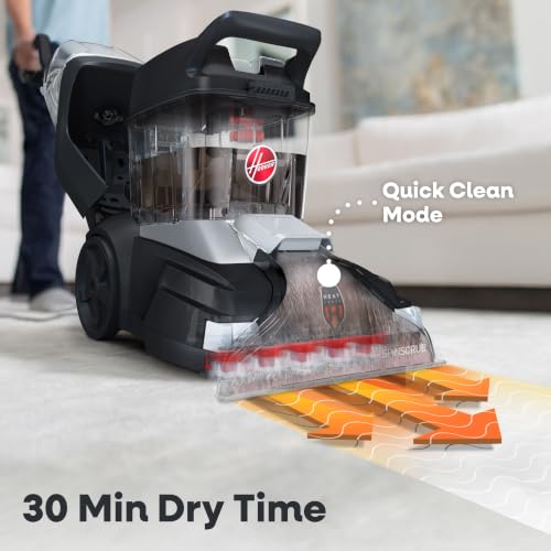 Hoover Powerscrub XL Pet Carpet Cleaner Machine, Upright Shampooer, FH68050, Black - style: PowerScrub XL