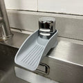 Air Gap Cover Water Ramp Silicone Splash Guard (Grey) - color: Gray