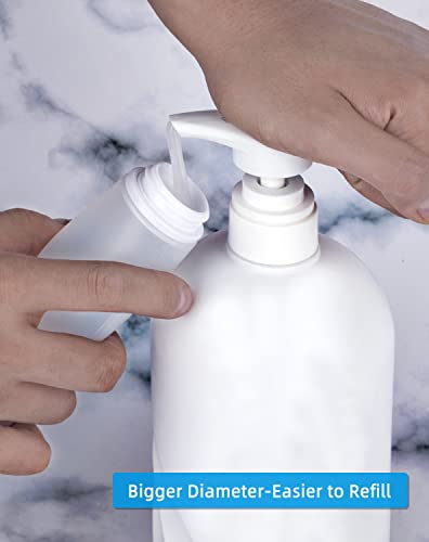 Silicone Travel Bottles for Toiletries TSA Approved Travel Size Containers Set 4 Pack Portable Leak Proof Refillable Cosmetic Squeeze Bottles Shampoo Hair Conditioner Body Lotion Bath Shower Gel - color: White/2oz