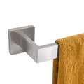 KOKOSIRI 24-Inch Single Towel Bar, Bathroom Kitchen Towel Holder, Wall Mounted SUS304 Stainless Steel Towel Rack, Brushed Nickel, B4003BR-L24 - color: Brushed Steel, size: 24-Inch
