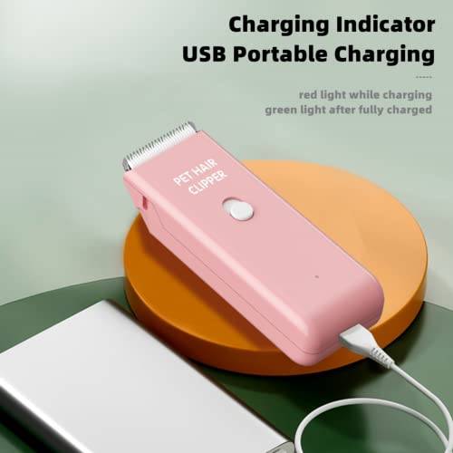 Upgrade Your Pet Grooming Game Professional Replacement Blades and Charging Cord - Safe, Sharp, and Easy to Use - color: Ap005-blades+charging Cord