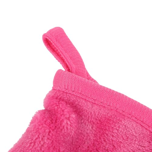 Facial Cleansing Gloves Makeup Remover Mitts Set of 6 Soft Reusable Gloves for Daily Skincare Routine and Travel 4.92X3.93 Inches