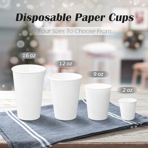 RUSPEPA 2 oz Bathroom Cups, Disposable Paper Cups - 100 Pack Set Ocean Theme Design Printed - Mini Mouthwash Rinse Paper Cups for Home, Bathroom, Picnic, Party, and Events - color: Ocean, size: 2oz