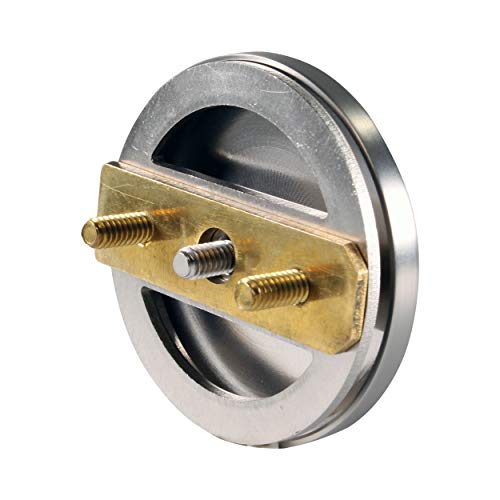 Westbrass Floating No-Hole Overflow Faceplate, Satin Nickel, D980R-07 - color: Satin Nickel, size: 1 Pack