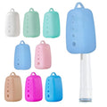 Lapfoon 8 Packs Toothbrush Covers, Silicone Toothbrush Covers Caps for for Electric Toothbrush Replacement Head & Manual Toothbrush, Toothbrush Travel Essentials - color: Azure