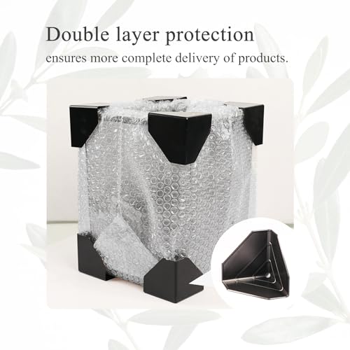 CERBIOR Bathroom Accessories Set 7 Piece Bath Ensemble Includes Soap Dispenser, Toothbrush Holder, Toothbrush Cup, Soap Dish for Decorative Countertop and Housewarming Gift (Black) - style: Black