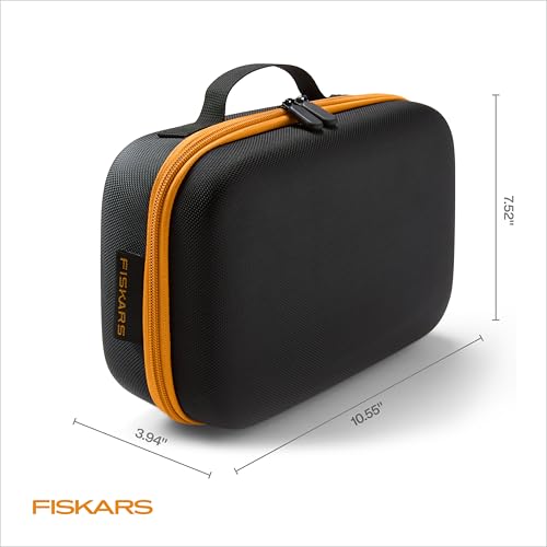 Fiskars Pet Grooming Tool Organizer Case for Dogs and Cats – Storage Bag for Dog Grooming Kits, Travel Case for Clippers, Brushes & Accessories, Compact Protective Design (Tools Not Included)