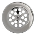 Westbrass Gerber Style Bee-HiveTub Strainer Grid with Screw, Polished Chrome, D327-26 - color: Polished Chrome