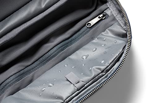 Bellroy Toiletry Kit (Unisex Toiletry Bag, Zipper Closure, Water-Resistant Lining, Toothbrush Sleeve with Magnetic Closure, Internal Mesh Pocket Organization) -Bronze - color: Navy