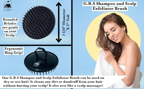 Wave Detangling Brush Set for Curly Hair, Thick, Straight & Natural Hair - Gentle Detangler Hair Brush for Women, Kids & Toddlers with Flexible Bristles -Hairbrush for Wet & Dry detangle | Gentle Detangler, Flexible Bristles, For Women & Kids, Wet & Dry H