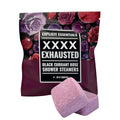 Explicit Essentials F Exhausted Shower Steamers | Black Currant Rose Aromatherapy Shower Steamer Tablets for Relaxation & Stress Relief | Spa Shower Gift for Self-Care, Birthdays & Holidays
