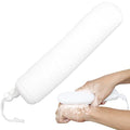 Bath Brush Head with Sponge,Back Scrubber Bath Mesh Bath Body Brush Head for Elderly Aid Bathing and Shower(White Head) - size: White (Head Only)