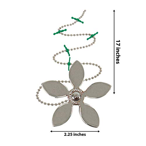 DrainWig Shower Drain Hair Catcher – Disposable Bathroom Hair Trap, Easy to Install in Shower Drain Cover, Helps Prevent Clogs – As Seen on Shark Tank - Silver Flower (12-Pack) - color: Silver Flower, size: 12 Count