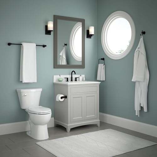 Delta Pivoting Toilet Paper Holder | Matte Black | Wall Mount | Nicoli Bathroom Accessories - color: Matte Black