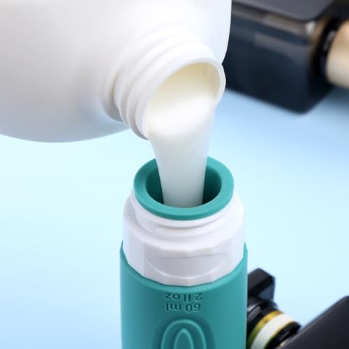 Mrsdry Travel Bottles for Toiletries, Tsa Approved 2oz Travel size Bottles, BPA Free Leak Proof Travels Toiletry Containers, Traveler Accessories with Toiletry Bag for Shampoo Liquid (4 Pack) - color: Mint-2oz