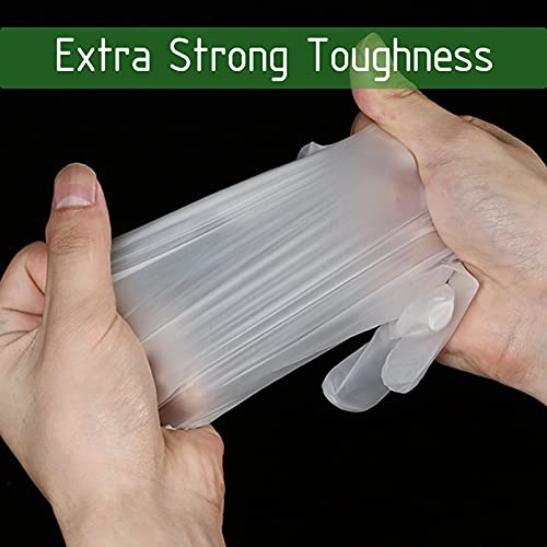Dr.GreenPanda Clear Vinyl Disposable Gloves Food Safe Latex Free Powder Free for Cooking Cleaning Food Service GPVF or MPVF