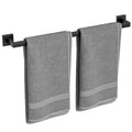 Matte Black Towel Bar, 24 Inch Bathroom Towel Rack, Towel Holder Wall Mounted, Square Base Thicken SUS304 Stainless Steel Towel Rod Modern Home Decor - size: 26 Inch (1 Pieces)