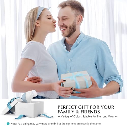 COSLUS Facial Cleansing Brush Silicone Face Scrubber: 7 in 1 FBS-D Electric Exfoliating Rotating Massage Device Waterproof Deep Cleaning Exfoliation Spa Machine - Electronic Skin Care Wash System - color: Light Blue, size: With 7 brush heads