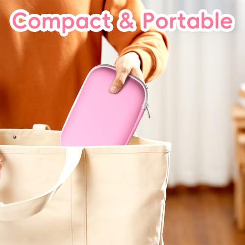 Baby Grooming Kit, Infant Safety Care Set with Hair Brush Comb Nail Clipper Nasal Aspirator,Baby Essentials Kit for Newborn Girls Boys (Pink) - style: Pink Kit+White Brush