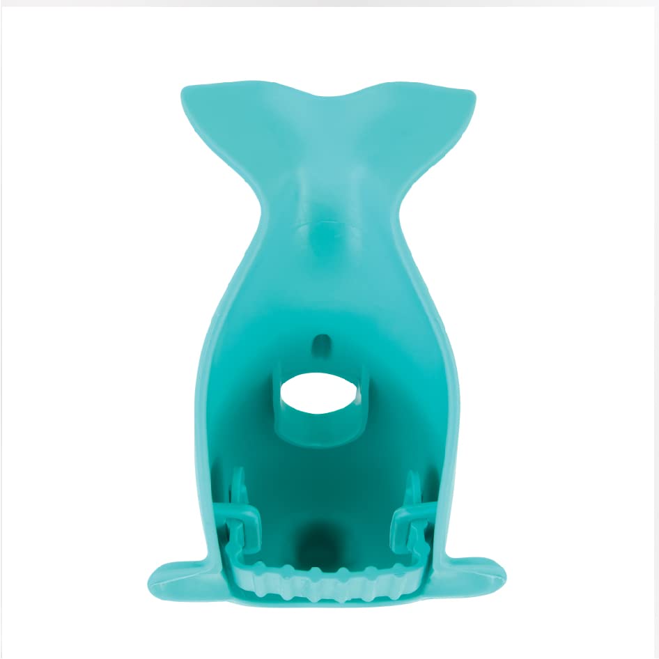 Nuby Bathtub Safety Spout Guard - Compatible with Most Standard Faucets - Bath Toys - Dolphin - style: Dolphin