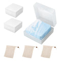 3PCS Travel Soap Case, Soap Holder Container with Draining Pad & Lid, Fits Bars Square, Waterproof Portable Travel Holder for Bathroom Gym Camping Outdoor Use - size: 3PCS