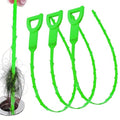 Drain Snake Clog Remover:3 Pcs Hair Clog Auger, 20 Inch Drain Cleaner Tool Suitable for Dredging Clogged Pipes, Sink, Shower Drains - color: Green