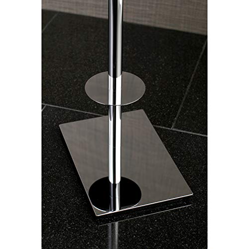 Kingston Brass CC8001 Claremont Freestanding Toilet Paper Stand, Polished Chrome, 21/13/16 inch Length - color: Polished Chrome